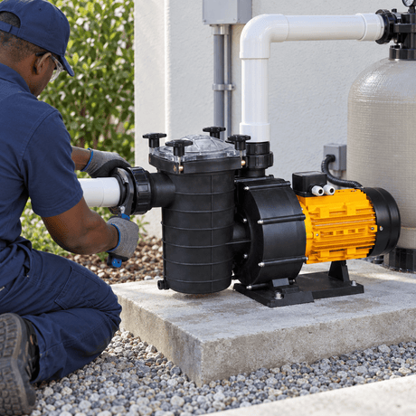 Supply Master Glong 5.5HP Swimming Pool Pump with Integrated Pre-Filter - FCP-4000A