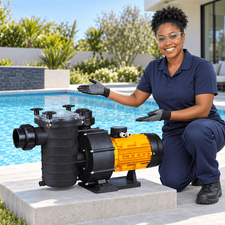 Supply Master Glong 5.5HP Swimming Pool Pump with Integrated Pre-Filter - FCP-4000A