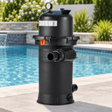 Supply Master Glong Black Single Cartridge Swimming Pool Filter - GL-200S