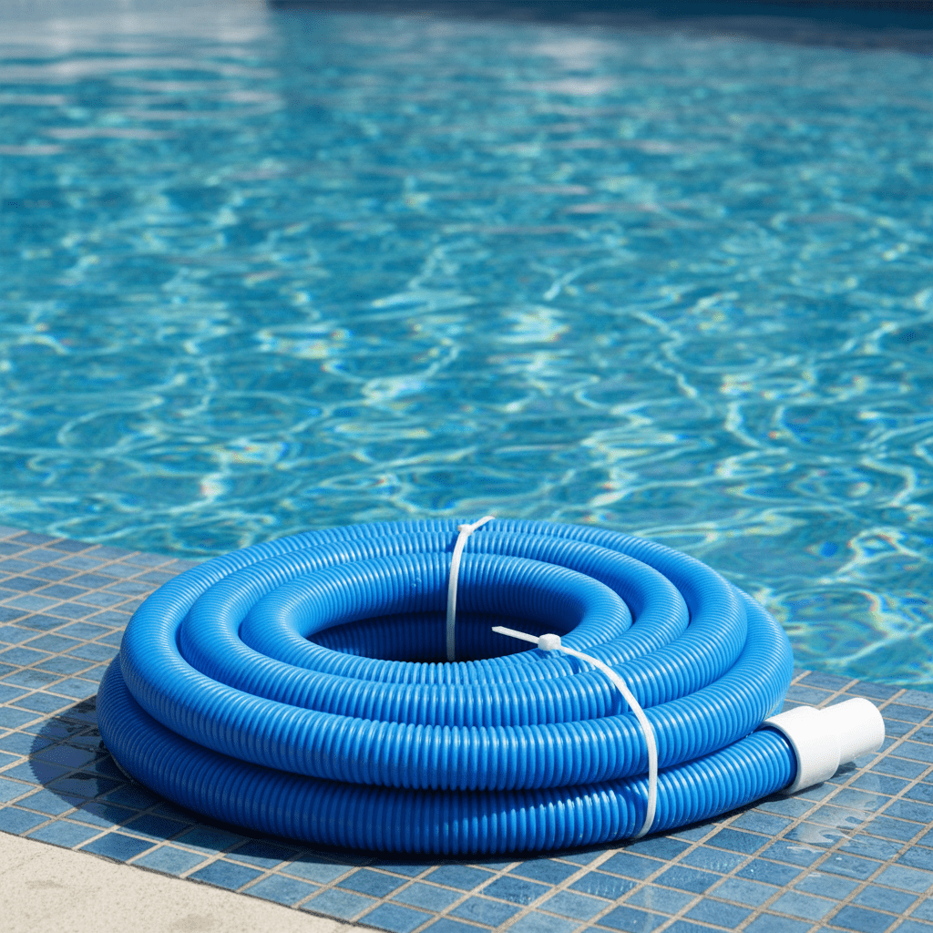 Supply Master Glong Blue Flexible Swimming Pool Vacuum Hose - GL3813