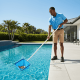 Supply Master Glong Blue Swimming Pool Leaf Skimmer Net - GL1202