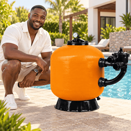 Supply Master Glong Fibreglass Side-Mount Swimming Pool Sand Filter | FB Series