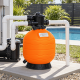 Glong High-Density Polyethylene Top-Mount Swimming Pool Sand Filter | PW Series