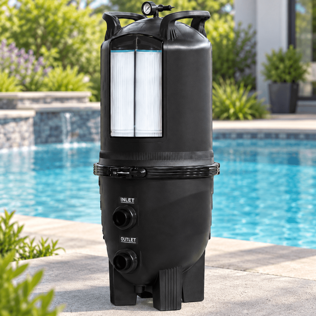 Supply Master Glong Multi-Cartridge Swimming Pool Filter 63 x 63mm - GL-420