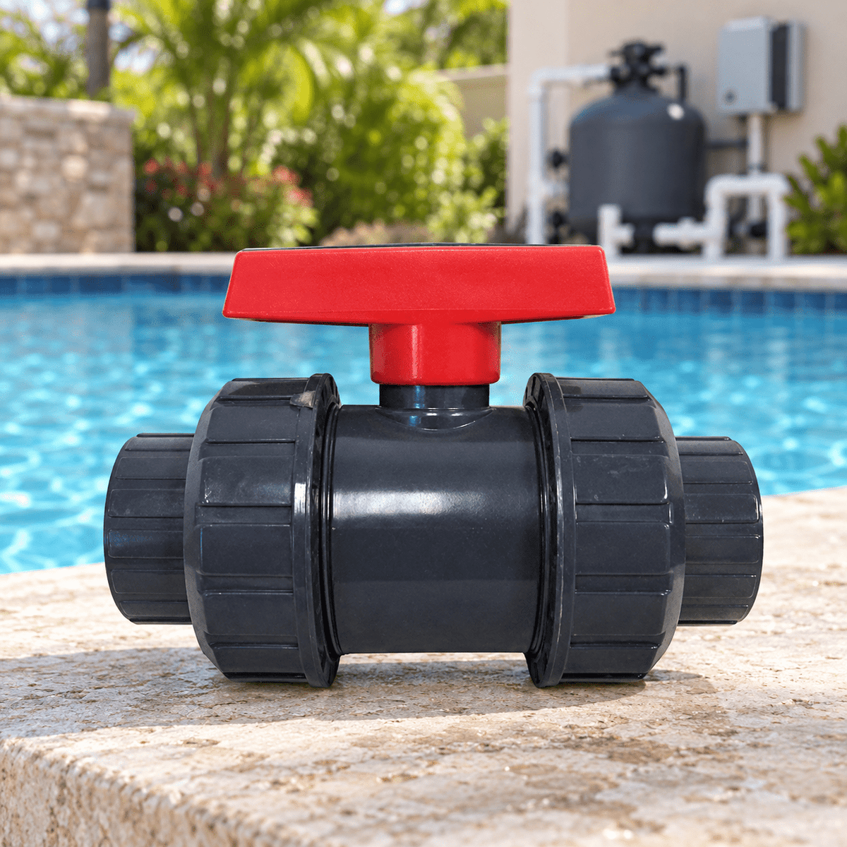 Supply Master Glong PVC True Union Ball Valve 50mm - DUBV-50MM