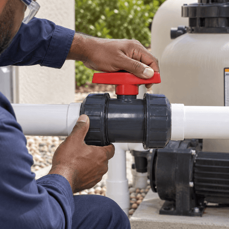 Supply Master Glong PVC True Union Ball Valve 50mm - DUBV-50MM
