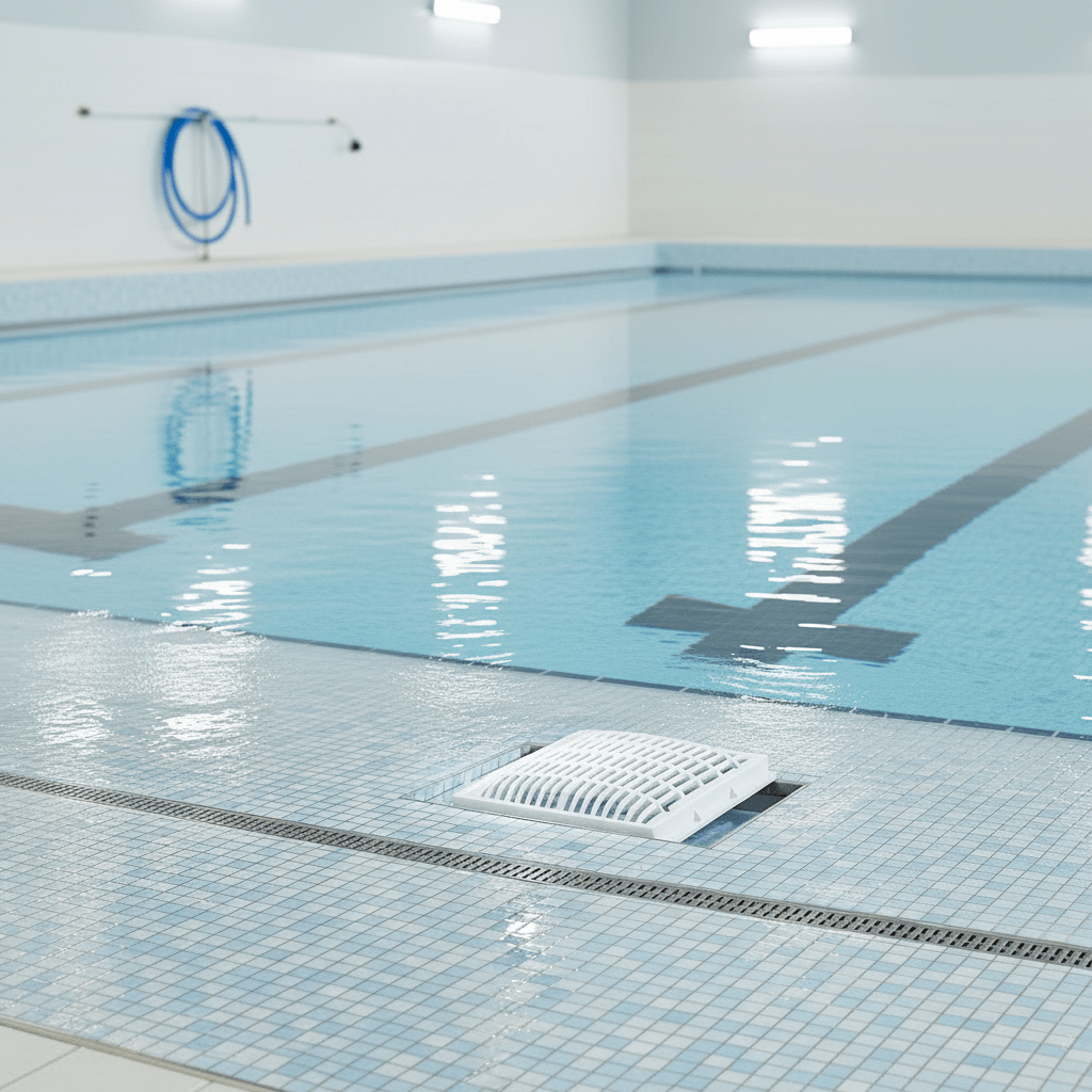 Supply Master Glong Square Anti-Vortex Swimming Pool Main Drain | 9x9" & 12x12"