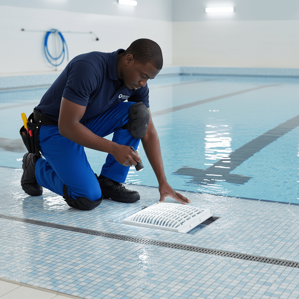 Supply Master Glong Square Anti-Vortex Swimming Pool Main Drain | 9x9" & 12x12"