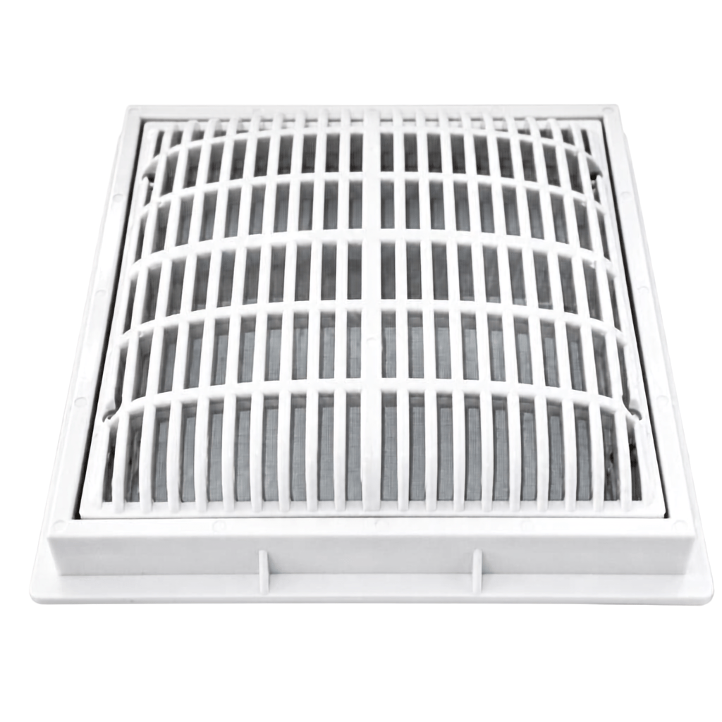 Supply Master Glong Square Anti-Vortex Swimming Pool Main Drain | 9x9" & 12x12"