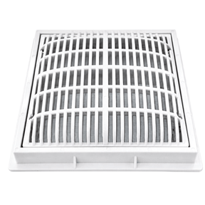 Supply Master Glong Square Anti-Vortex Swimming Pool Main Drain | 9x9" & 12x12"