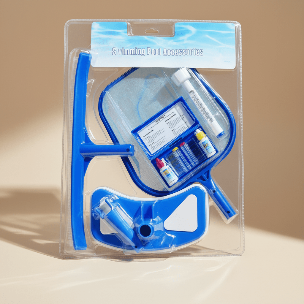 Supply Master Glong Swimming Pool Maintenance Cleaning Kit - GL2101