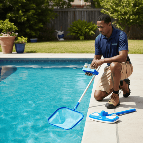 Supply Master Glong Swimming Pool Maintenance Cleaning Kit - GL2101