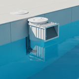 Supply Master Glong White Plastic Swimming Pool Skimmer Assembly - GL00252C