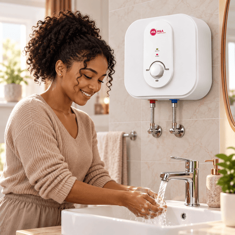 Supply Master H&A Vertical Storage Water Heater 1500W with Adjustable Temperature Control | 10L, 15L & 30L