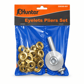 Supply Master Hunter 1/2" 30 Piece Eyelet & Grommet Pliers Kit - PTG-1/2