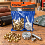 Supply Master Hunter 1/2" 30 Piece Eyelet & Grommet Pliers Kit - PTG-1/2