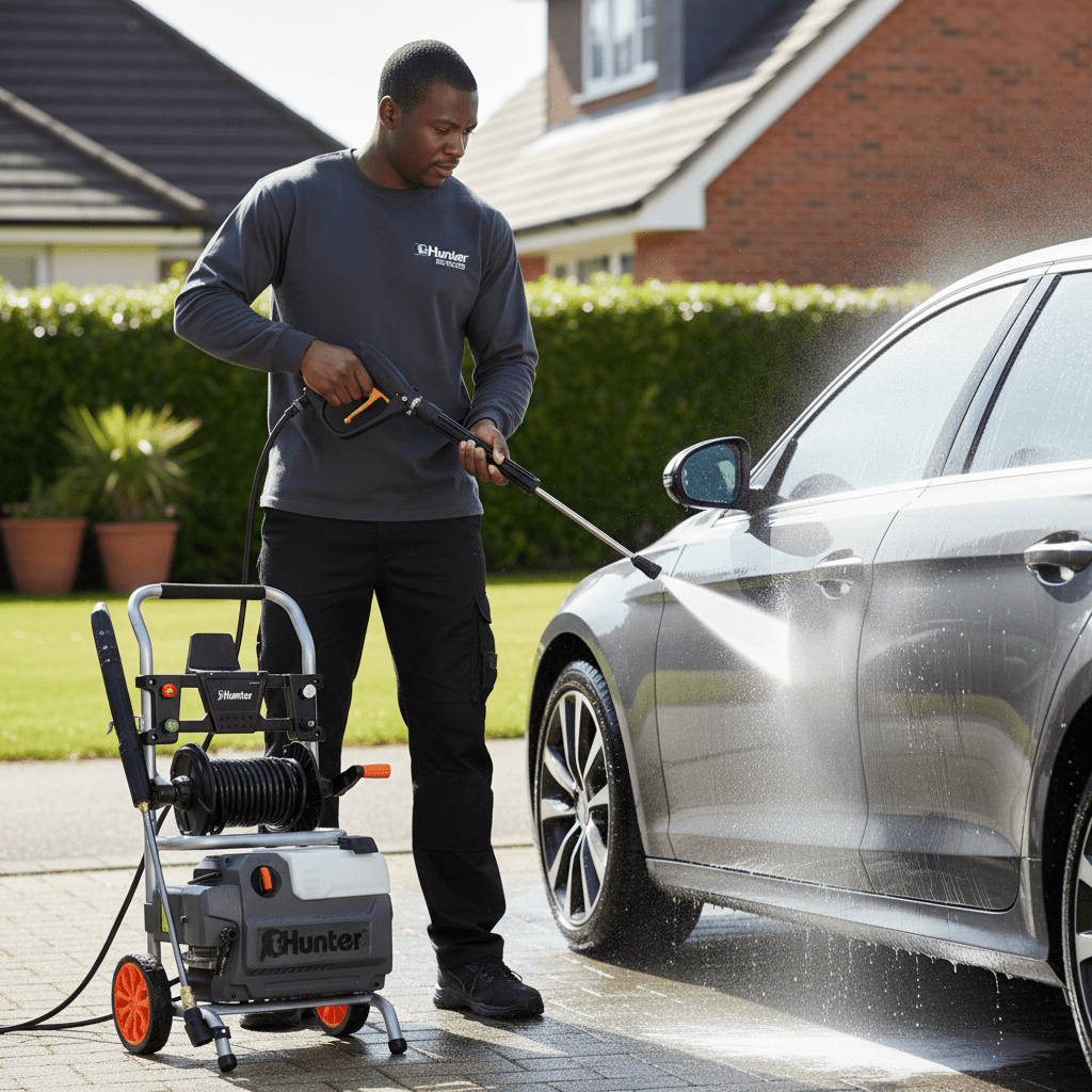 Supply Master Hunter 165 Bar Industrial Electric Pressure Washer with Induction Motor 2100W - 102302-001