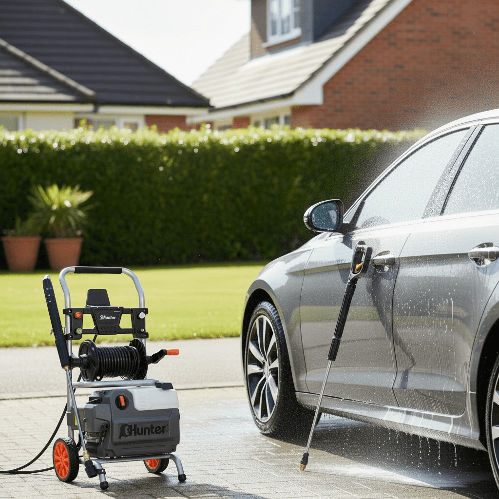 Supply Master Hunter 165 Bar Industrial Electric Pressure Washer with Induction Motor 2100W - 102302-001
