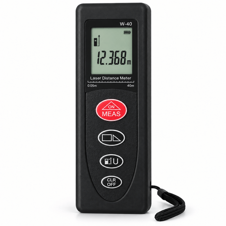 Supply Master Hunter 40m Laser Distance Meter - HUN-LDM-40