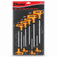Supply Master Hunter 9-Piece Long Torx Key Set T10–T50 with Orange Handle Grip - TROX-HK9