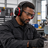 Irona Adjustable Safety Earmuff with 32dB Noise Reduction Rating - IRO-400-E