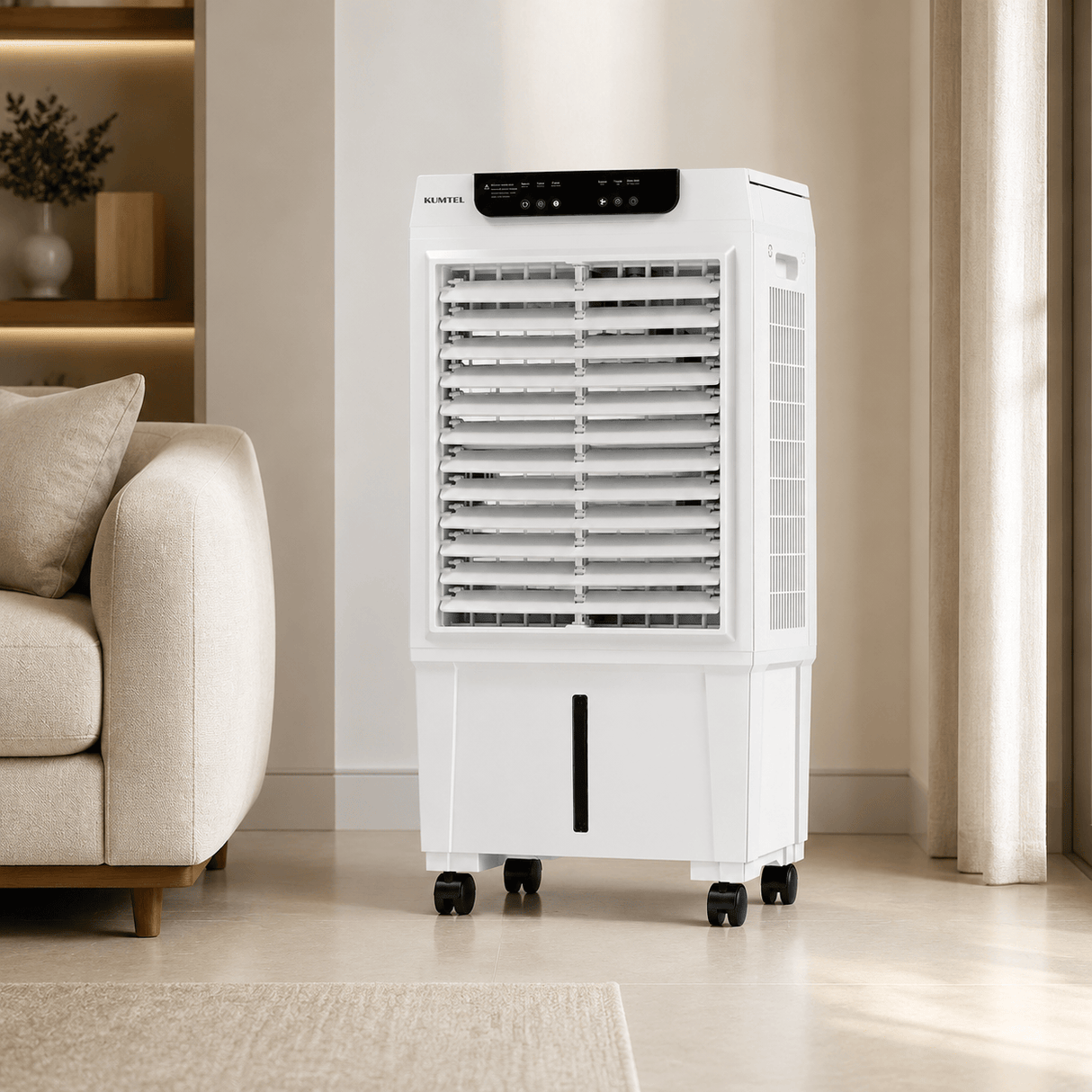 Kumtel Fan & Cooler Kumtel 14L Portable Air Cooler with Remote & Timer 80W | Water-Powered - HAC-03