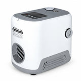 LuckyPro IVP white variable-frequency water pump shown in a centred three-quarter studio view.