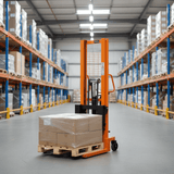 Supply Master Raptor 1000kg Manual Hydraulic Pallet Stacker with 2m Height - R-FL-1000