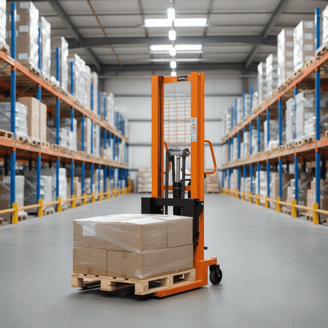Supply Master Raptor 1000kg Manual Hydraulic Pallet Stacker with 2m Height - R-FL-1000