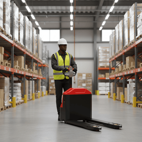 Supply Master Raptor 3000kg Electric Pallet Truck with 685mm Fork Width & Adapter - R-E-30-685