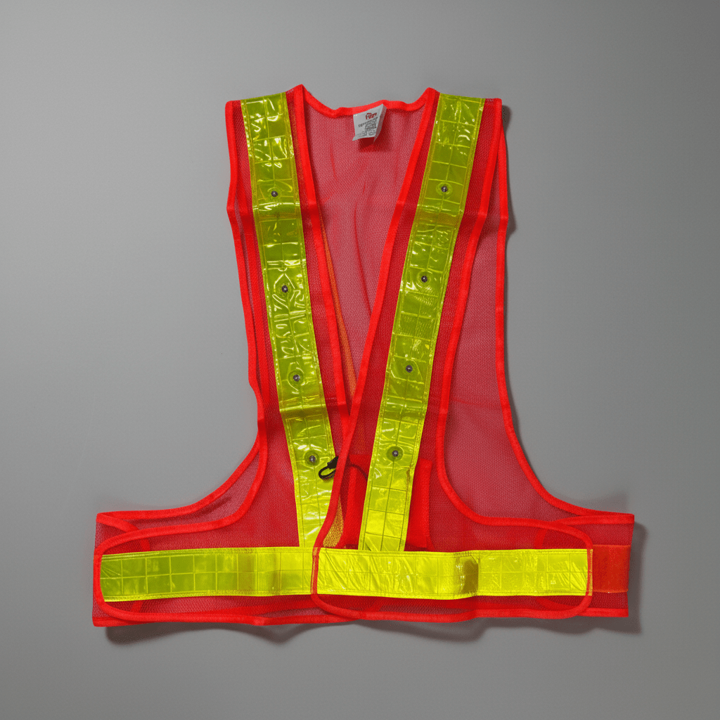 Supply Master Tera 120g Orange LED Reflective Safety Vest - 21072102