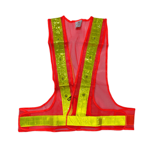 Supply Master Tera 120g Orange LED Reflective Safety Vest - 21072102