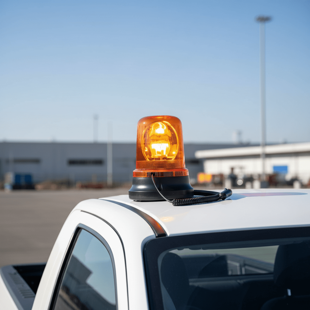 Supply Master Tera 12V Rotating Warning Beacon for Vehicles - 212210