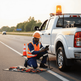 Supply Master Tera 12V Rotating Warning Beacon for Vehicles - 212210