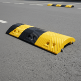 Supply Master Tera 1m Two-Piece Rubber Speed Hump 500 × 350 × 45mm - 21170101