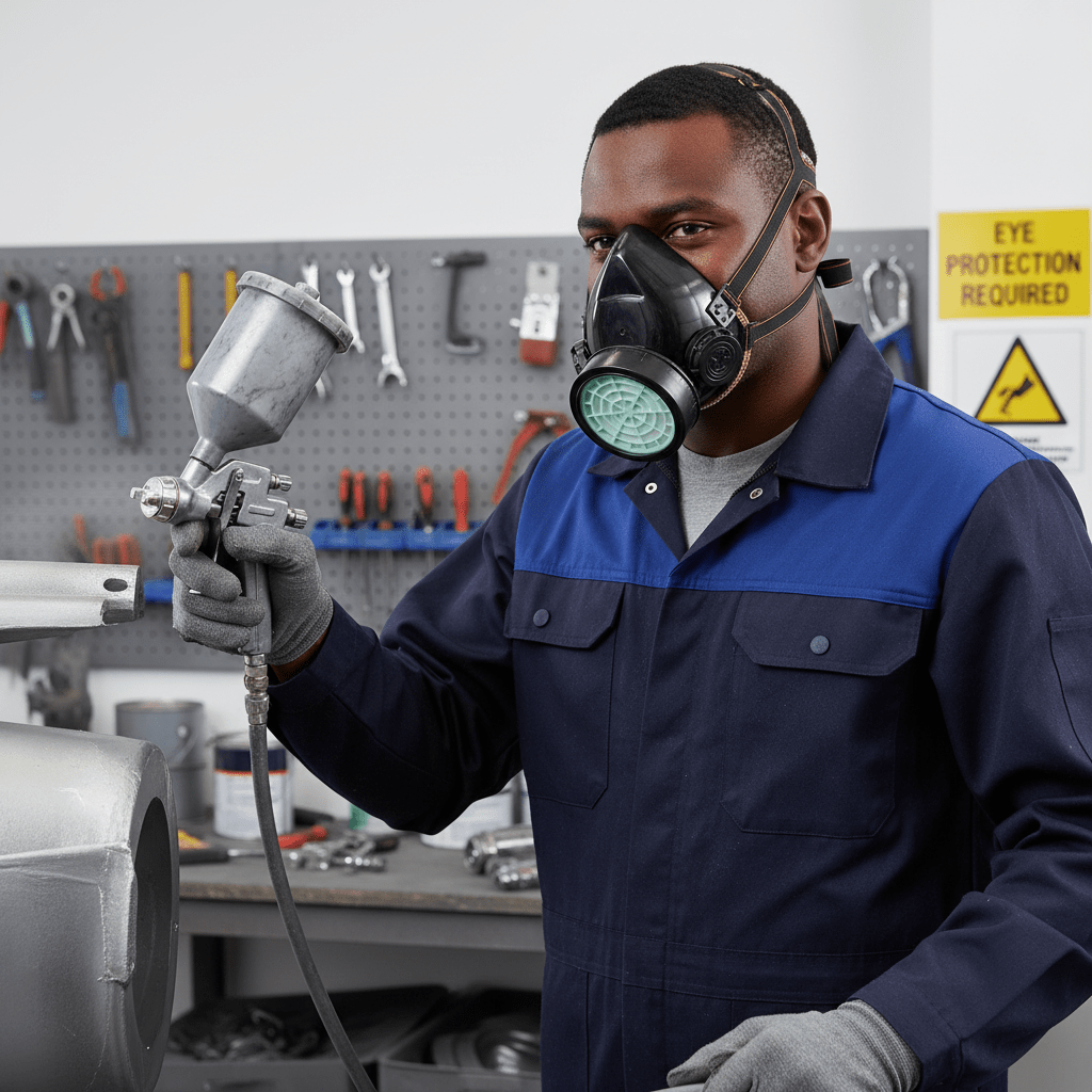 Supply Master Tera 303 Single-Filter Half-Face Respirator Mask - 210631