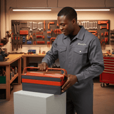 Supply Master Tera 5-Tray Cantilever Steel Tool Box 530 x 200 x 200mm - H331213