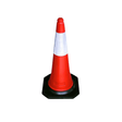 Supply Master Tera 75cm Fixed Traffic Safety Cone with Rubber Base - 21110104