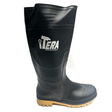 Supply Master Tera Black PVC Wellington Rain Boots | Size 40 - 47