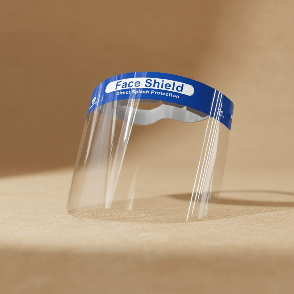 Supply Master Tera Clear Full-Face Safety Face Shield 29.5 × 21cm - 210201