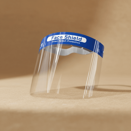 Supply Master Tera Clear Full-Face Safety Face Shield 29.5 × 21cm - 210201