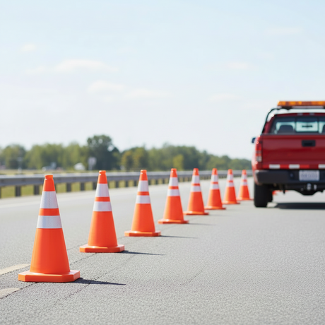 Tera Collapsible Traffic Safety Cone | 30cm & 50cm