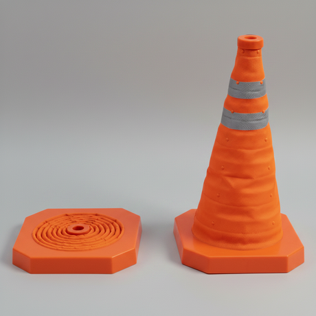 Tera Collapsible Traffic Safety Cone | 30cm & 50cm