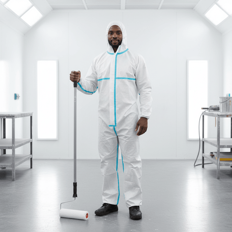 Supply Master Tera Disposable Hooded Protective Coverall - 210751