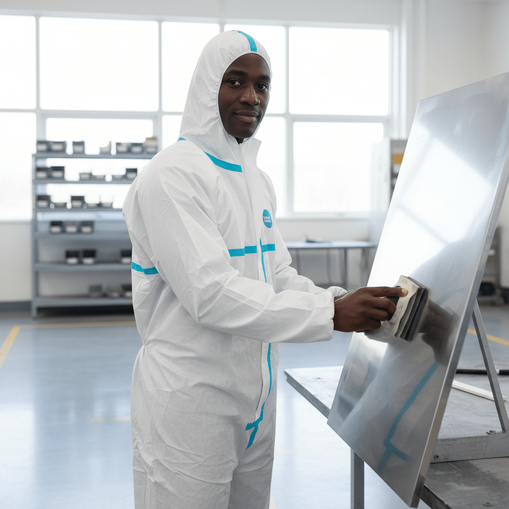 Supply Master Tera Disposable Hooded Protective Coverall - 210751