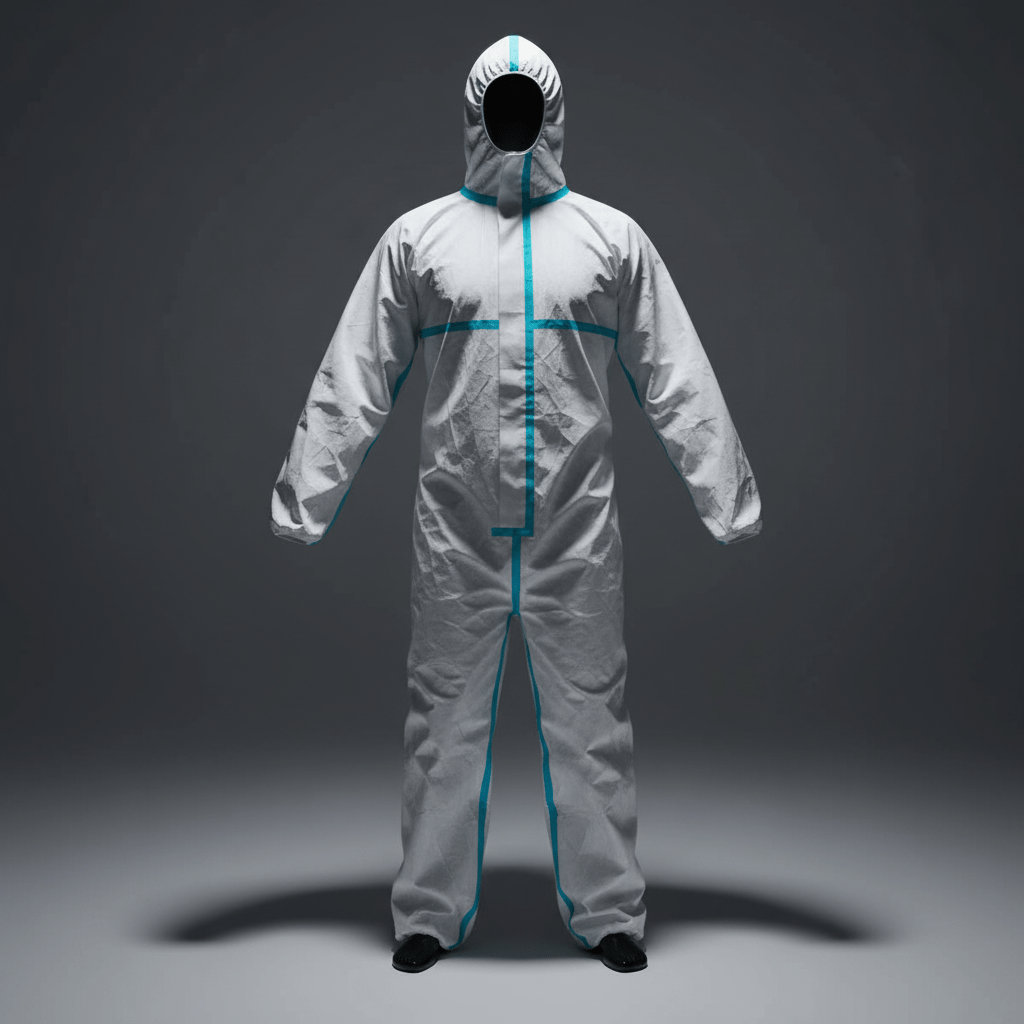 Supply Master Tera Disposable Hooded Protective Coverall - 210751
