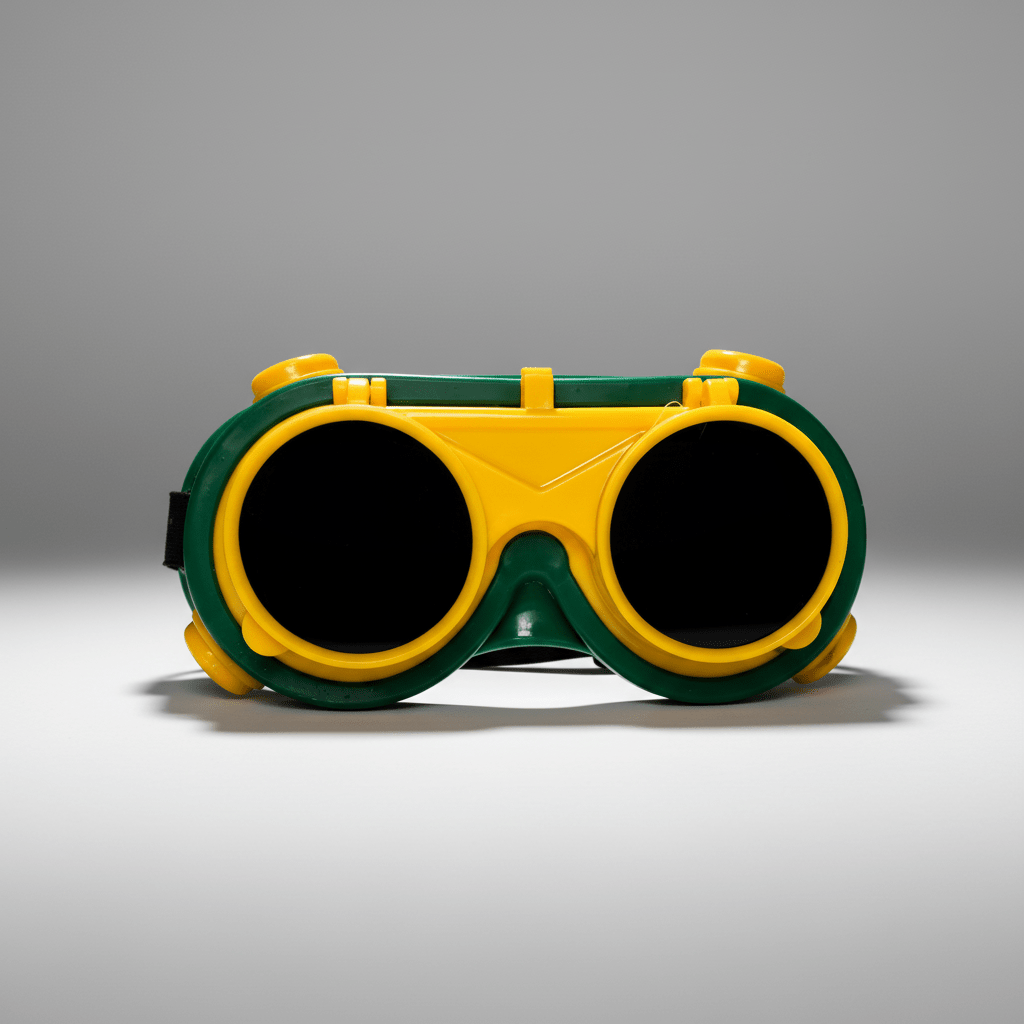 Supply Master Tera Flip-Up Welding Goggles with Green Lenses - 210443-LQ