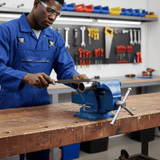 Supply Master Tera Heavy-Duty Bench Vice | 4", 5" & 6"