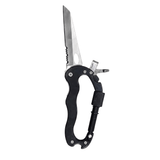 Supply Master Tera Multipurpose Folding Utility Knife with Carabiner-Style Handle - H095163