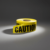 Supply Master Tera Non-Adhesive Yellow & Black Caution Warning Tape 50mm x 400m - 21150102